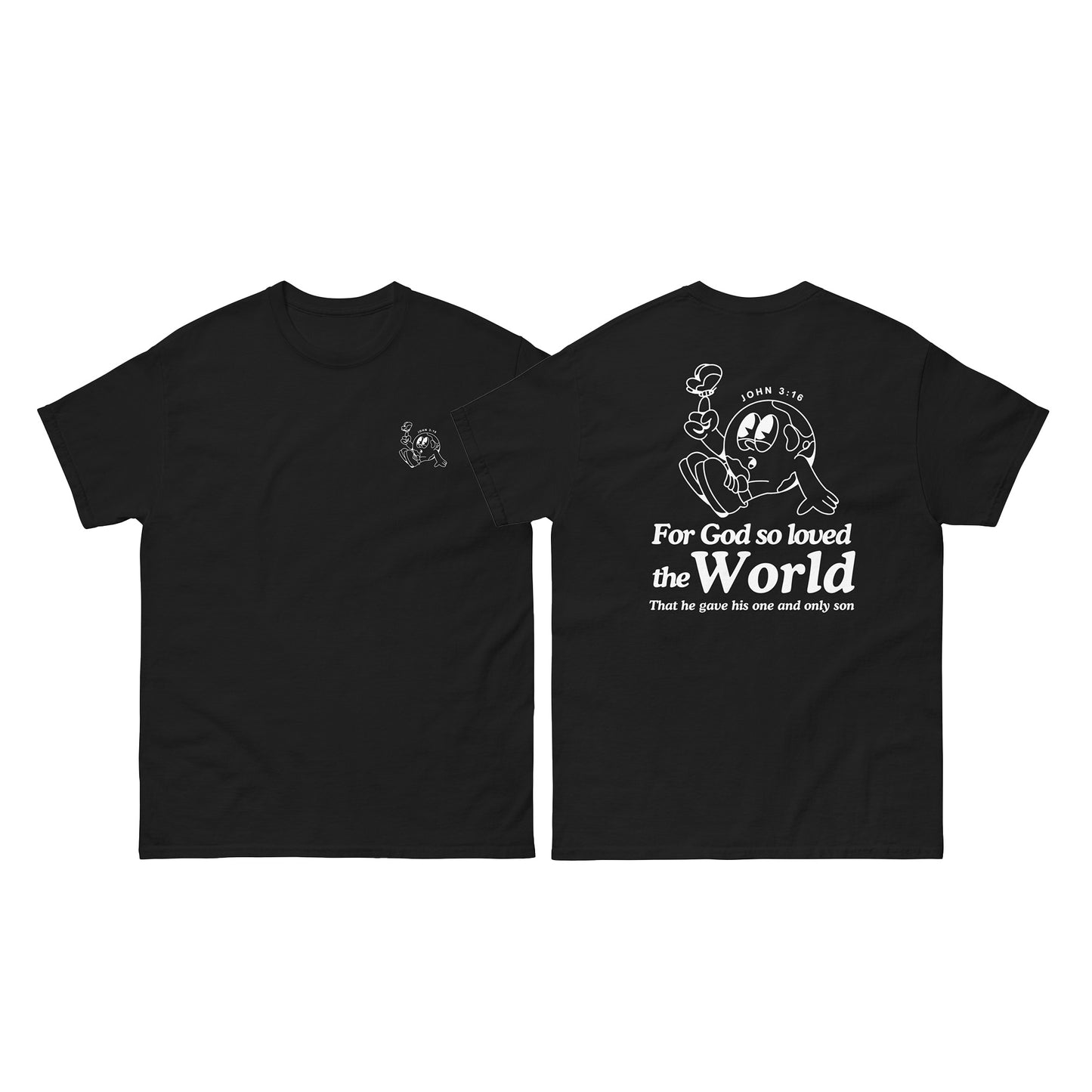 Christian Faith Based T-shirt "John 3:16" Unisex