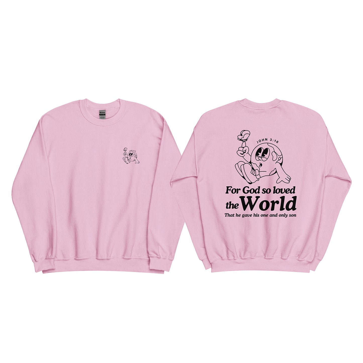 Christian Faith Based Sweater "John 3:16" Unisex