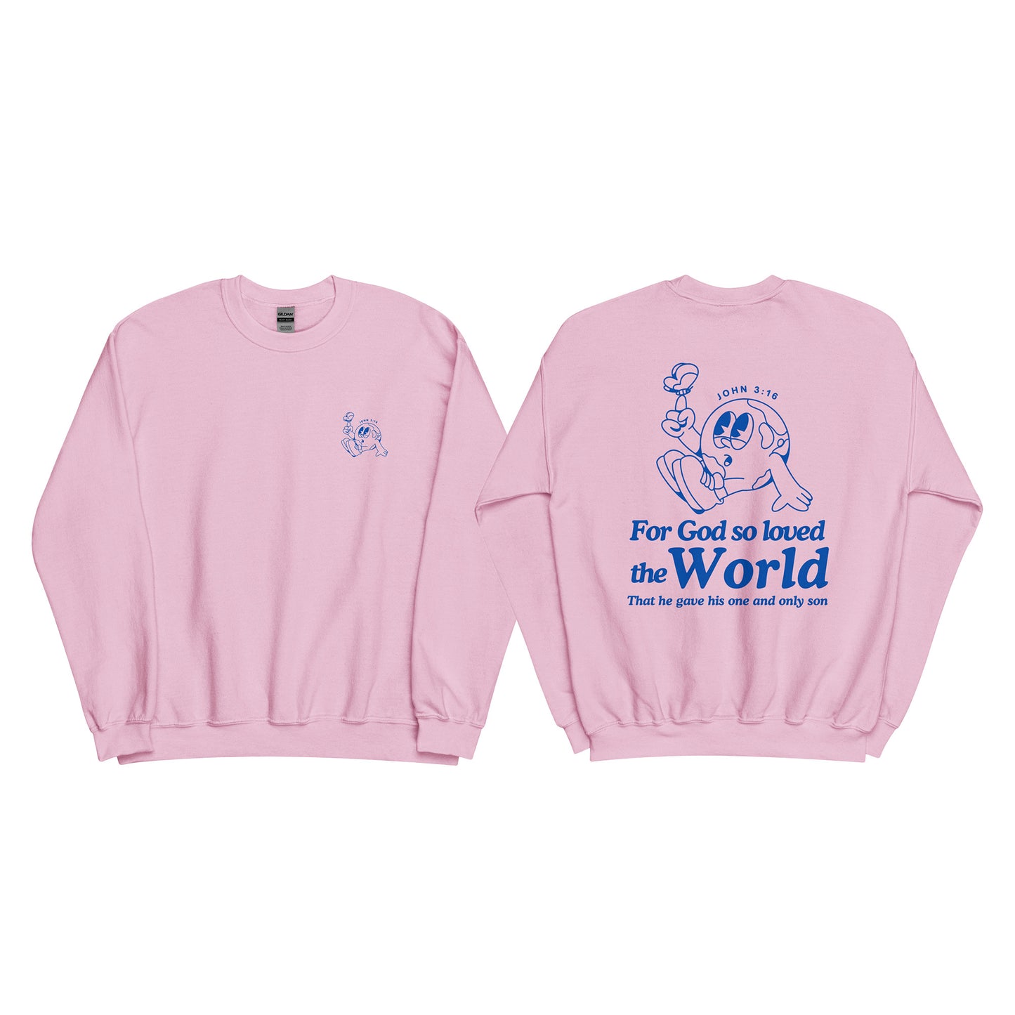 Christian Faith Based Sweater "John 3:16" Unisex