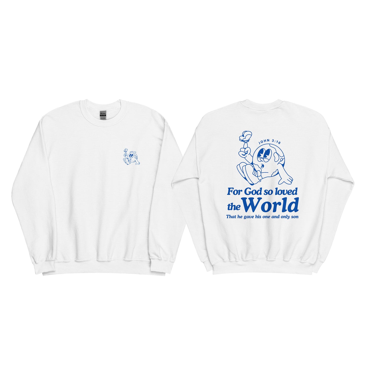 Christian Faith Based Sweater "John 3:16" Unisex