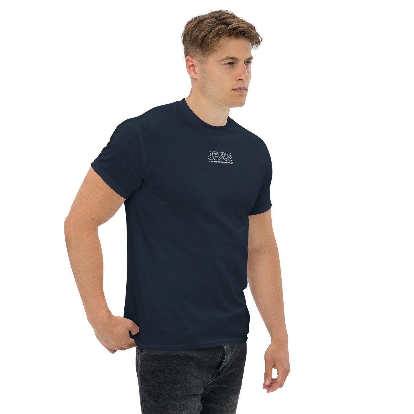 Christian T-shirt "Jesus is the way, the truth and the life" Unisex