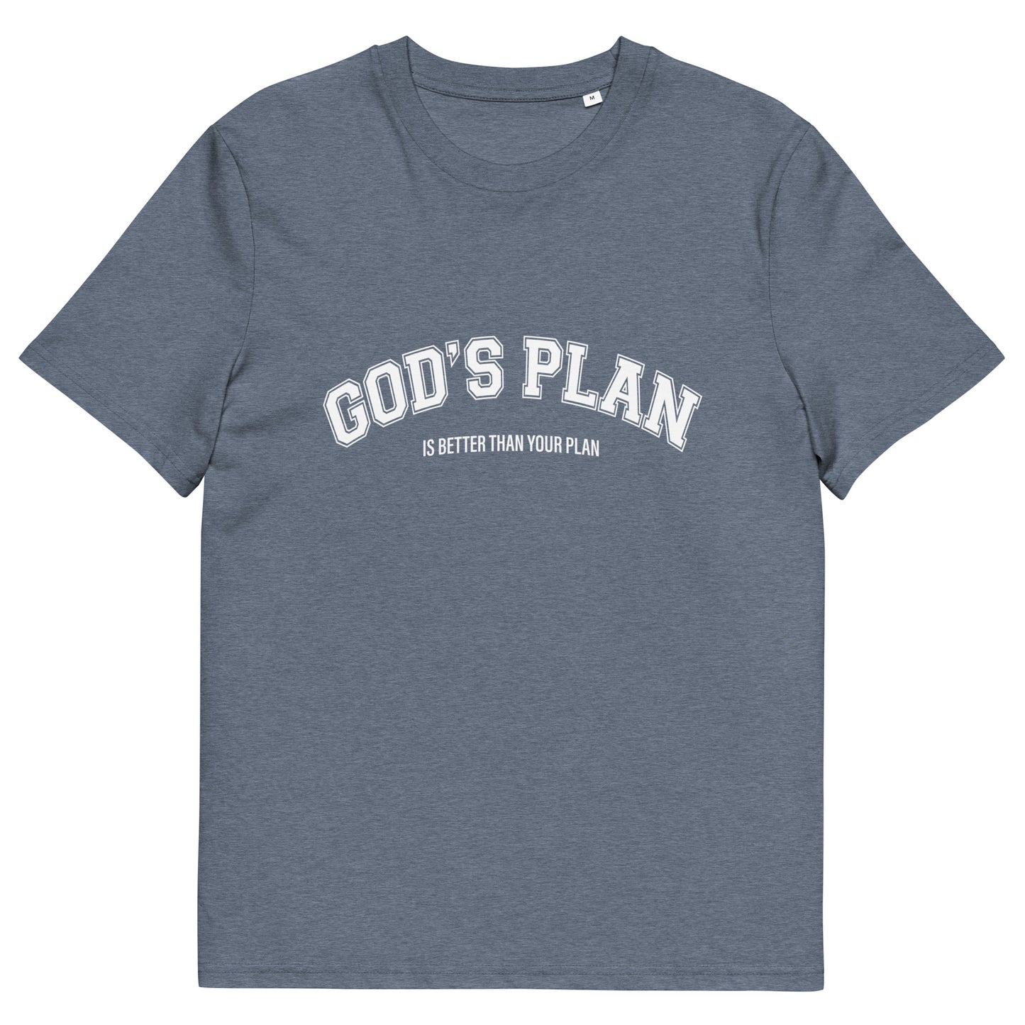 Christian T-shirt "God's Plan is Better Than Your Plan" Unisex