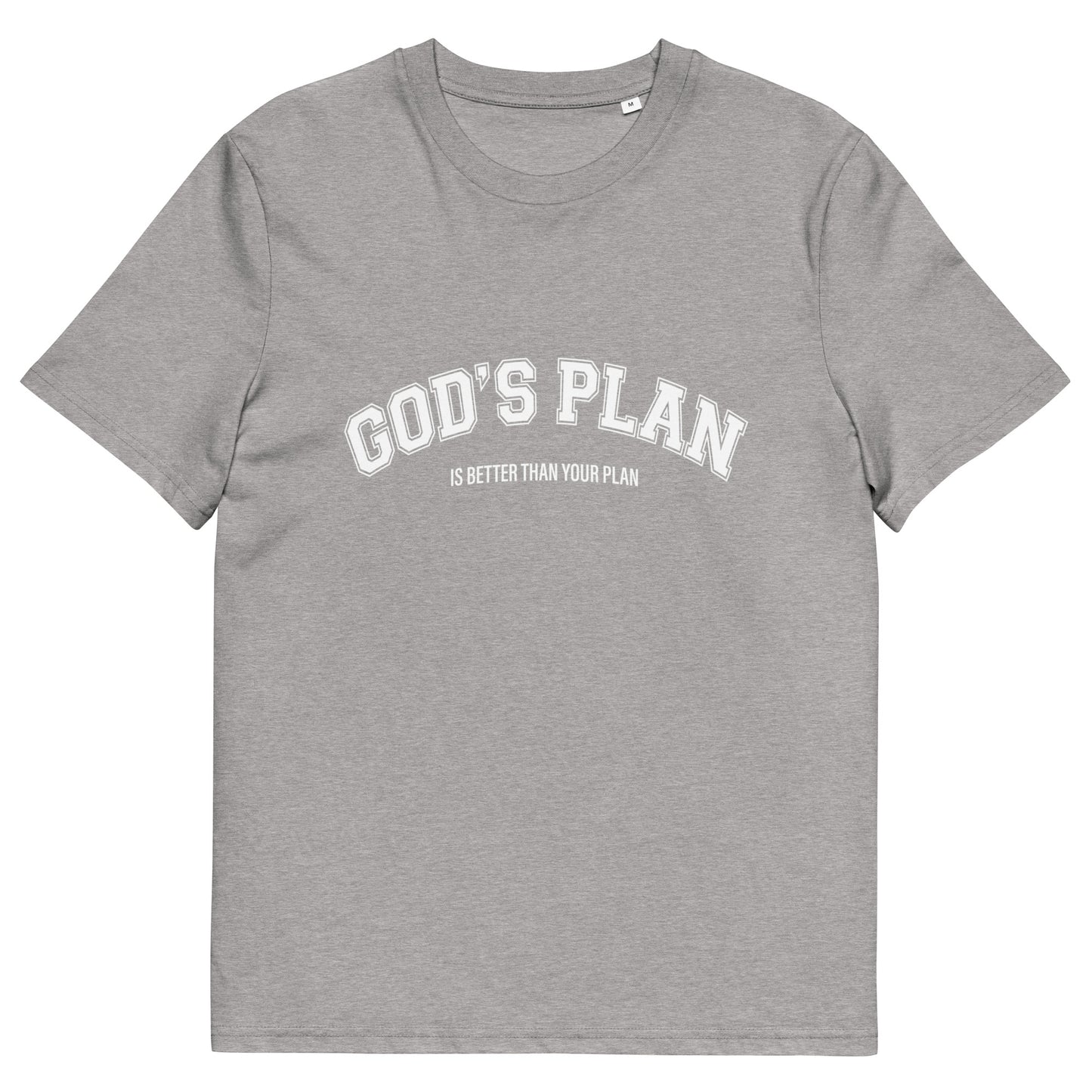 Christian T-shirt "God's Plan is Better Than Your Plan" Unisex